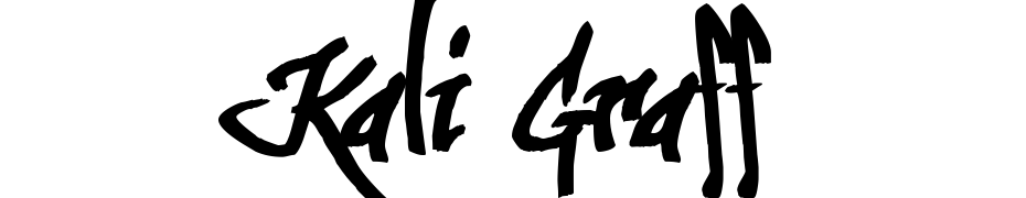 Kali Graff cкачати шрифт безкоштовно